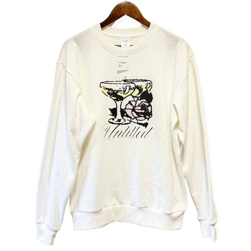 Designs Untitled Nordstrom Rack Men's Sz M Long Sleeve Crew Neck Knit Sweatshirt